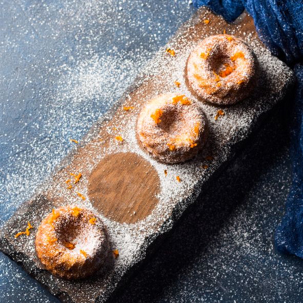 Savarin à l'orange et au Grand Marnier